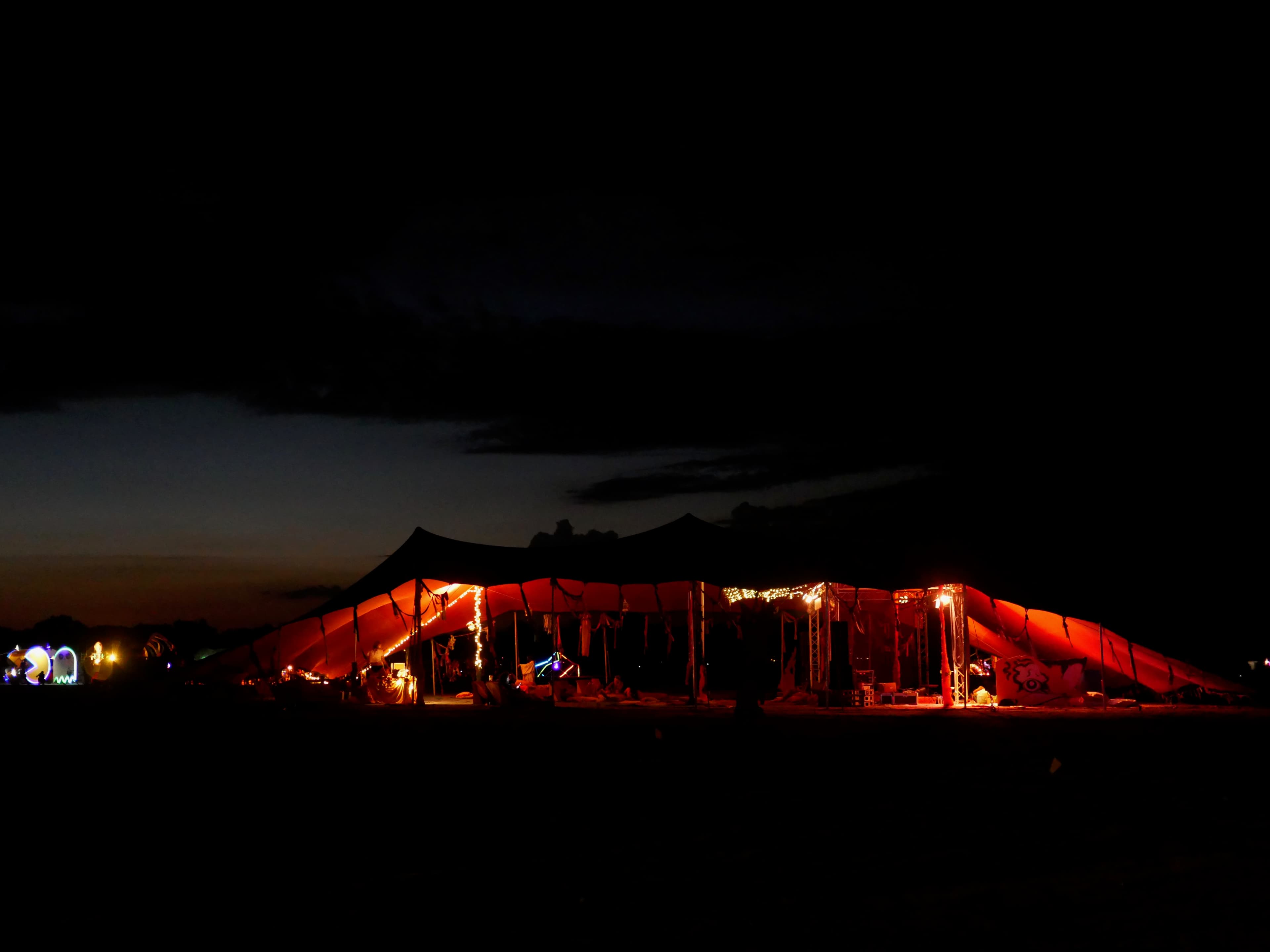 Middle of Nowhere at Night