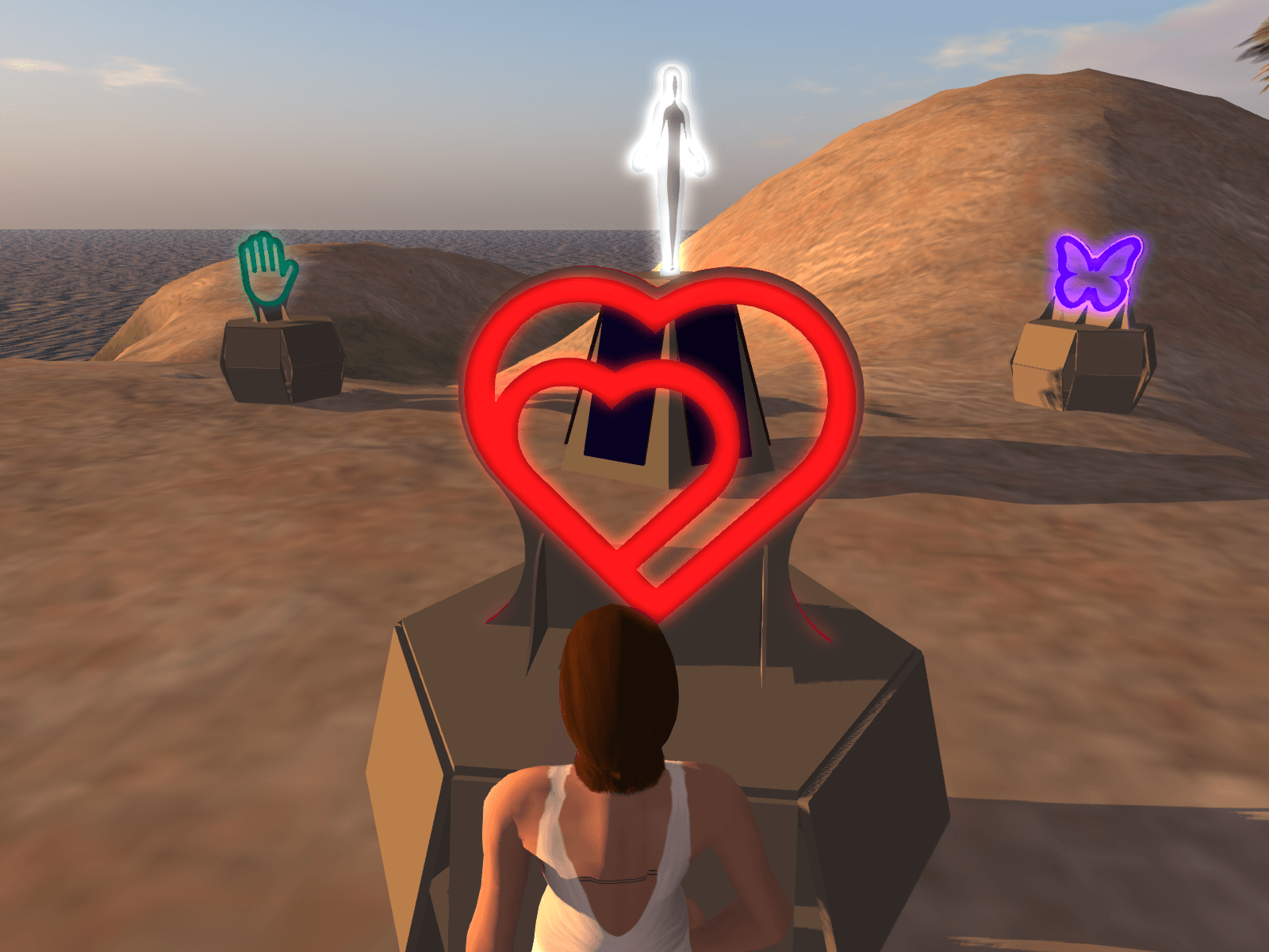 Art Project "Lost in Relation" on Oasis Playa